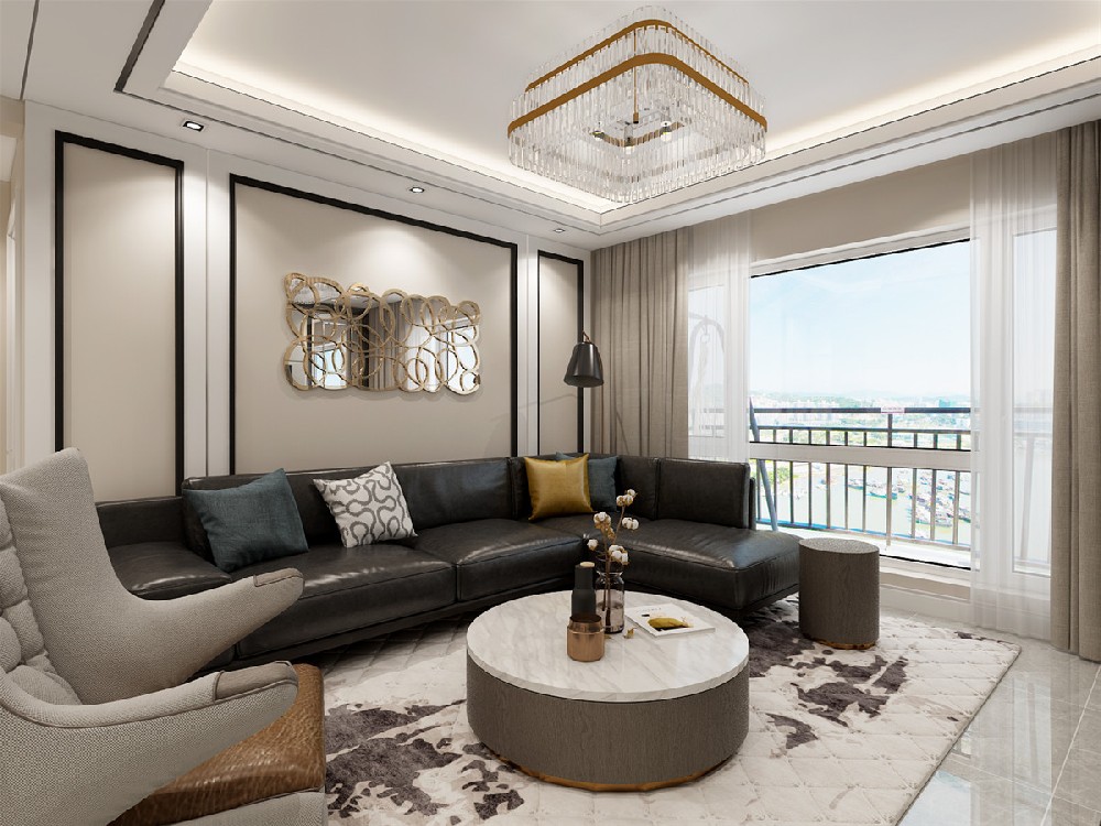 沈阳格林常青藤-轻奢风格-88㎡