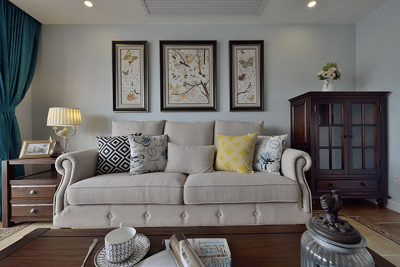 沈阳华润橡树湾-美式装修风格-230m²