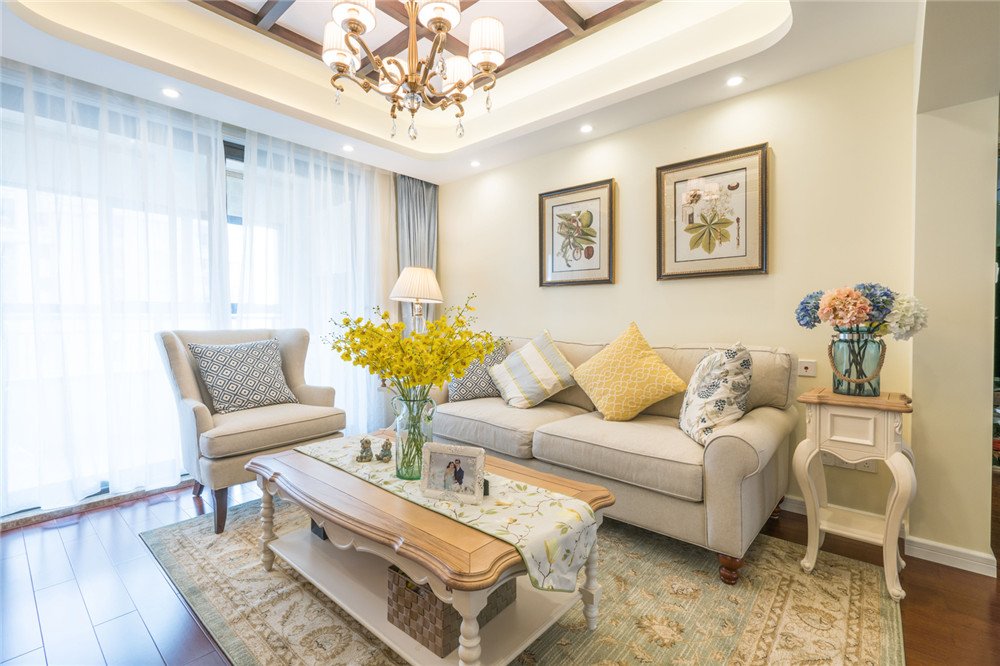 田园装修风格-效果图案例-1