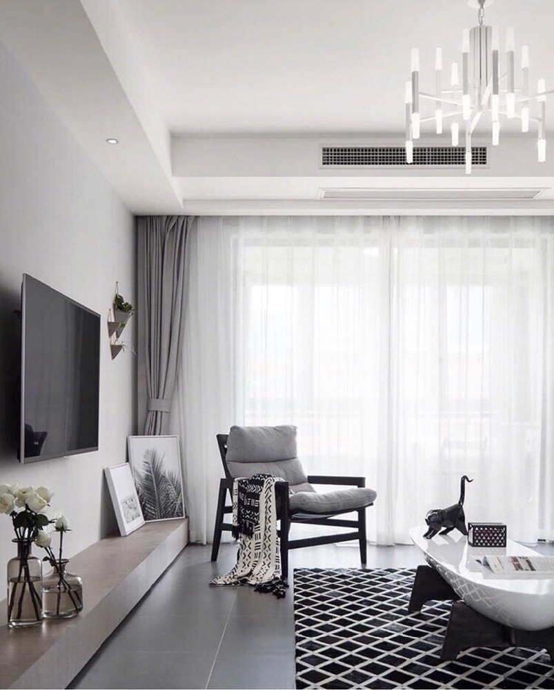 沈阳​ 阳光100-北欧装修风格- 89m²