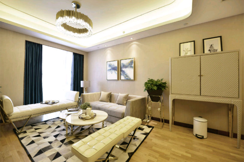 沈阳河畔花园树-港式装修风格-110m²