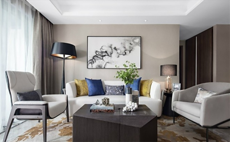 现代简约装修风格-效果图案例-4